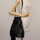 LOUIS VUITTON Epi Sac Depaule GM Shoulder Bag Black M80155 LV Auth ep11151-23