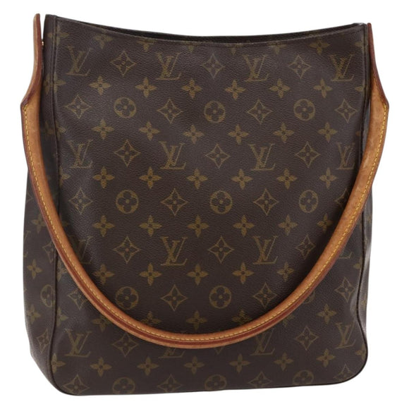 LOUIS VUITTON Monogram Looping GM Shoulder Bag M51145 LV Auth ep11152