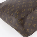 LOUIS VUITTON Monogram Looping GM Shoulder Bag M51145 LV Auth ep11152-16