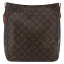 LOUIS VUITTON Monogram Looping GM Shoulder Bag M51145 LV Auth ep11152-13