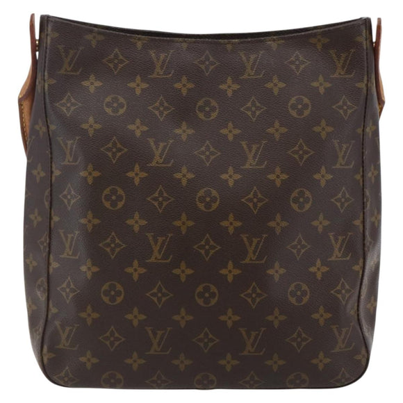 LOUIS VUITTON Monogram Looping GM Shoulder Bag M51145 LV Auth ep11152
