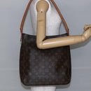 LOUIS VUITTON Monogram Looping GM Shoulder Bag M51145 LV Auth ep11152-21