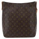 LOUIS VUITTON Monogram Looping GM Shoulder Bag M51145 LV Auth ep11152-2