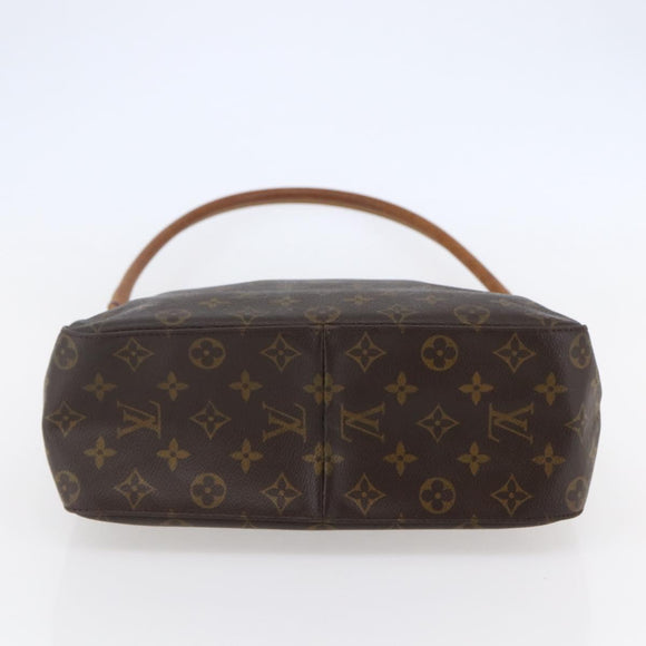 LOUIS VUITTON Monogram Looping GM Shoulder Bag M51145 LV Auth ep11152