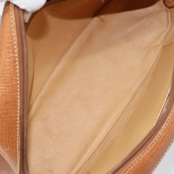 LOEWE Hand Bag Leather Brown Auth ep11153