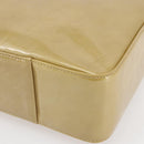 LOUIS VUITTON Monogram Vernis Columbus Tote Bag Beige M91023 LV Auth ep11155-14