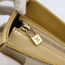 LOUIS VUITTON Monogram Vernis Columbus Tote Bag Beige M91023 LV Auth ep11155-10