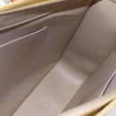 LOUIS VUITTON Monogram Vernis Columbus Tote Bag Beige M91023 LV Auth ep11155-18