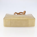 LOUIS VUITTON Monogram Vernis Columbus Tote Bag Beige M91023 LV Auth ep11155-5