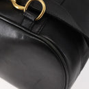 GUCCI Bamboo Body Bag Leather Black Auth ep11156-19