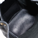 GUCCI Bamboo Body Bag Leather Black Auth ep11156-11