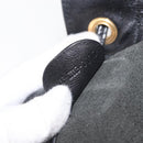 GUCCI Bamboo Body Bag Leather Black Auth ep11156-12