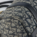 Christian Dior Trotter Canvas Hand Bag Canvas Navy Auth ep11158-14