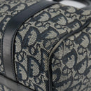 Christian Dior Trotter Canvas Hand Bag Canvas Navy Auth ep11158-15
