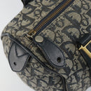 Christian Dior Trotter Canvas Hand Bag Canvas Navy Auth ep11158-10