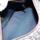 Christian Dior Trotter Canvas Hand Bag Canvas Navy Auth ep11158-11