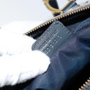Christian Dior Trotter Canvas Hand Bag Canvas Navy Auth ep11158-12