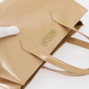 LOUIS VUITTON Vernis Wilshire PM Hand Bag Rose Flow Lantern M91642 Auth ep11166-6