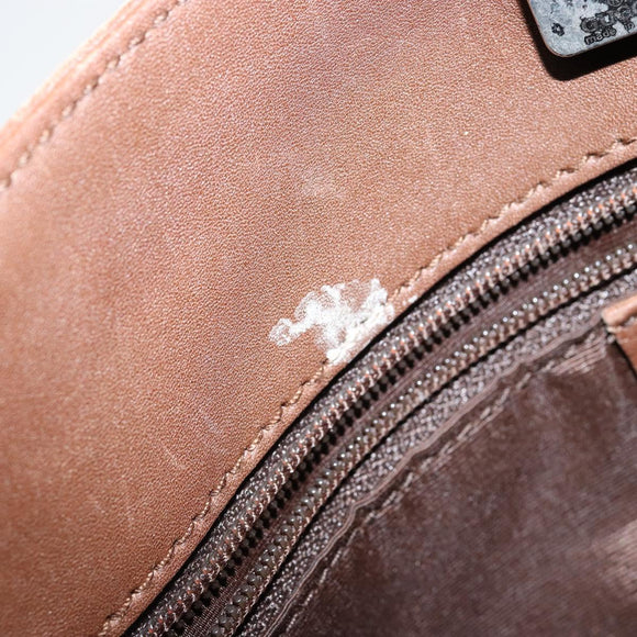 GUCCI GG Canvas Shoulder Bag Beige Brown Auth ep11167