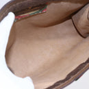 GUCCI GG Supreme Web Sherry Line Bag PVC Beige Gold 89 01 032 Auth ep11168-14