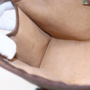 GUCCI GG Supreme Web Sherry Line Bag PVC Beige Gold 89 01 032 Auth ep11168-16