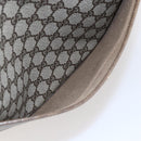 GUCCI GG Supreme Web Sherry Line Tote Bag PVC Beige 37 02 2140 Auth ep11172-11