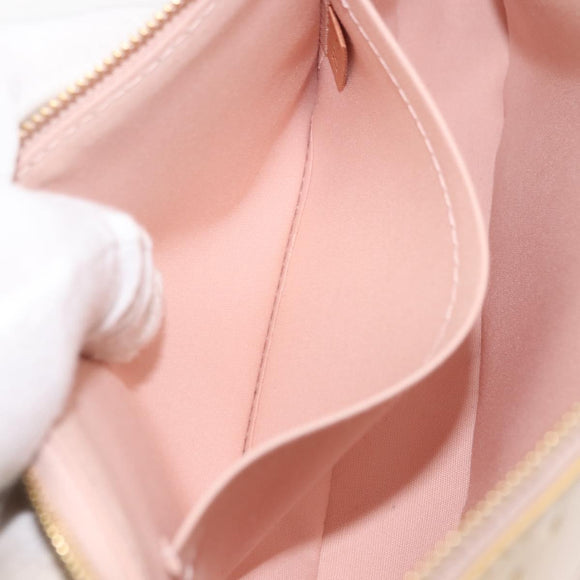 LOUIS VUITTON Vernis Pochette Accessoires Rose Angelique M90072 LV Auth ep11176