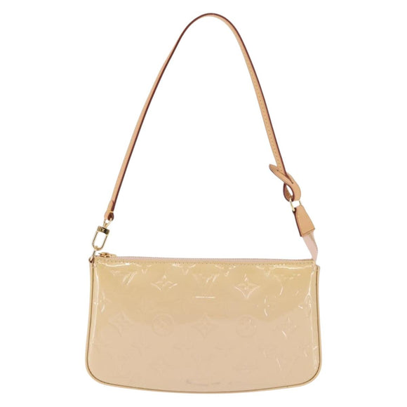 LOUIS VUITTON Vernis Pochette Accessoires Rose Angelique M90072 LV Auth ep11176