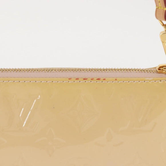 LOUIS VUITTON Vernis Pochette Accessoires Rose Angelique M90072 LV Auth ep11176