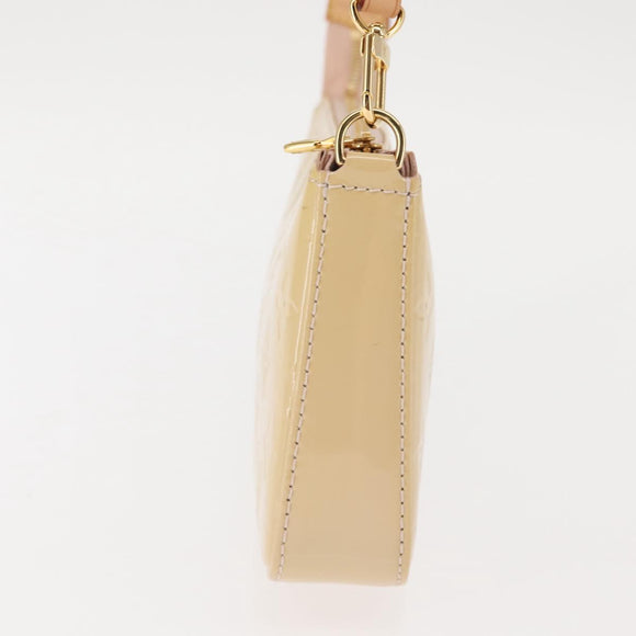 LOUIS VUITTON Vernis Pochette Accessoires Rose Angelique M90072 LV Auth ep11176