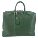 LOUIS VUITTON Epi Porte Documents Voyage Business Bag Green M54474 Auth ep11183-1