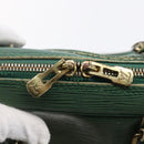 LOUIS VUITTON Epi Porte Documents Voyage Business Bag Green M54474 Auth ep11183-20