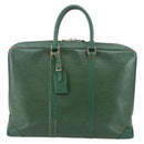 LOUIS VUITTON Epi Porte Documents Voyage Business Bag Green M54474 Auth ep11183-13