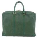 LOUIS VUITTON Epi Porte Documents Voyage Business Bag Green M54474 Auth ep11183-2