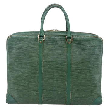 LOUIS VUITTON Epi Porte Documents Voyage Business Bag Green M54474 Auth ep11183 - 0