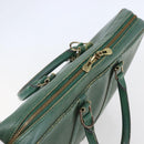 LOUIS VUITTON Epi Porte Documents Voyage Business Bag Green M54474 Auth ep11183-6