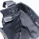 GUCCI GG Canvas Shoulder Bag Black Silver 27639 Auth ep11186-19