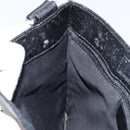 GUCCI GG Canvas Shoulder Bag Black Silver 27639 Auth ep11186-20