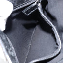 GUCCI GG Canvas Shoulder Bag Black Silver 27639 Auth ep11186-21