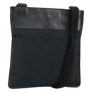 GUCCI GG Canvas Shoulder Bag Black Silver 27639 Auth ep11186-1