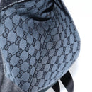 GUCCI GG Canvas Shoulder Bag Black Silver 27639 Auth ep11186-11