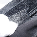 GUCCI GG Canvas Shoulder Bag Black Silver 27639 Auth ep11186-12