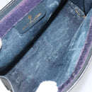 GUCCI GG Supreme Sherry Line Clutch Bag PVC Navy Fuchsia 89 01 001 Auth ep11187-13