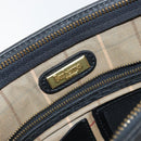 Burberrys Clutch Bag Leather Black Auth ep11188-10