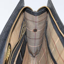 Burberrys Clutch Bag Leather Black Auth ep11188-19