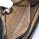 Burberrys Clutch Bag Leather Black Auth ep11188-21