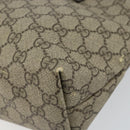 GUCCI GG Supreme Tote Bag PVC Leather Beige Auth ep11190-10