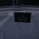 GUCCI GG Canvas Tote Bag Nylon Black Auth ep11191-17