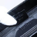 GUCCI GG Canvas Tote Bag Nylon Black Auth ep11191-12