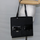 GUCCI GG Canvas Tote Bag Nylon Black Auth ep11191-25